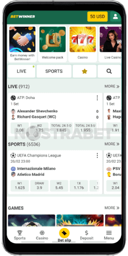 Betwinner Mobile App